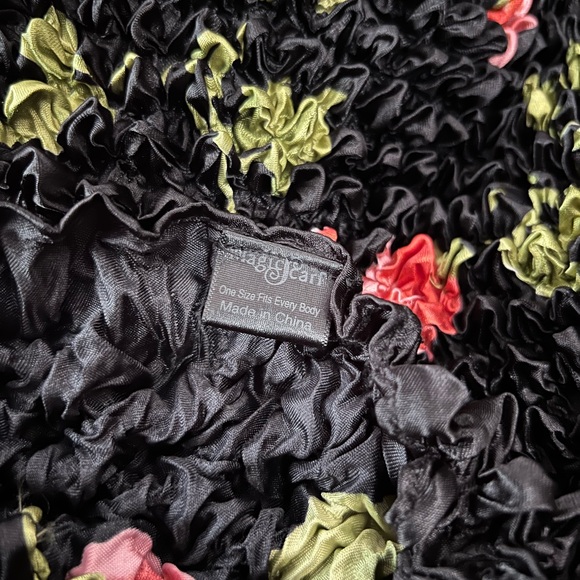 Y2K Popcorn Bubble Shirt Magic Scarf Small Medium Large - Picture 2 of 3